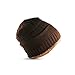 Warm Thick Winter Hat ,Warm Chunky Thick Stretchy Knit Beanie Skull Cap Beanie (NM-coffee)