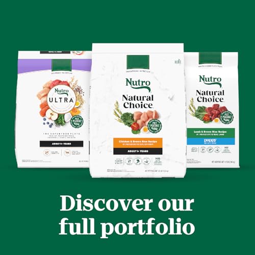 NUTRO NATURAL CHOICE PUPPY DRY DOG FOOD, CHICKEN AND BROWN RICE RECIPE, 5 LBS.