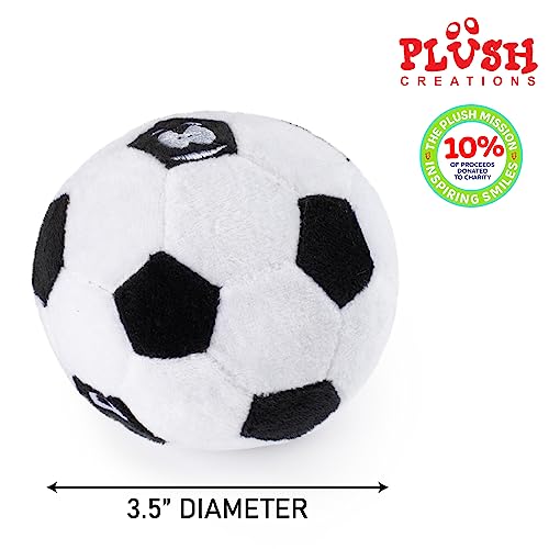 Plush Baby Soccer Ball Rattle Learning Content Great Gift for Baby