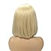 Munx Short Bob Lace Front Wigs Human Hair #613 Blonde Silky Straight Human Hair Wig 180% Density Bob Wigs with 13x4 Swiss Lace Frontal Pre Plucked Adjustable Cap 10 Inch