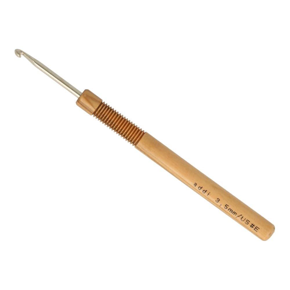 Addi Nature Crochet Hook Olive Wood 15cm 3.50mm - 1pc — image 1