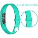 RedTaro Compatible with Fitbit Flex 2 Band, Replacement for Fitbit Flex 2 Accessories Silicon Wristbands w/Fastener Clasp Fitness Strap for Original Fitbit Flex 2, No Tracker (mint green, S)