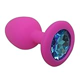 WuyiMC Women Waterproof Realistic Masturbation Anal Beads Massage Stick Supplies female G-spot for Female (Pink)