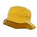 Cameo Pigment Dyed Bucket Hat-Yellow