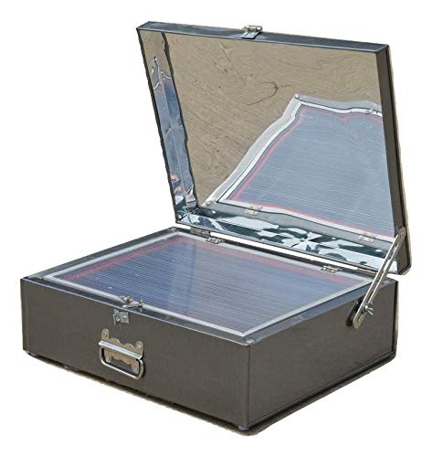 Twinsun Portable Solar Cooker For Cooking Rice Vegetables Dal Nuts Cake 400x300 Mm Size 2 Ltr Capacity Amazon In Garden Outdoors