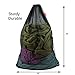 Meeall Mesh Laundry Bag with Drawstring Closure – Heavy-Duty Yet Lightweight – Extra Large 24”x36” Size – Travel Friendly – for Travel Camp Home College Dorm Dirty Cloth – 3Pcs Black