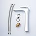 Beelee Bathroom Vessel Sink Mixer Faucet 11inch Single Handle One Hole Basin Tap Mordern Chrome