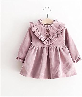 Baby Girl Dress Coats, ZhiDa Baby Girl Long Sleeve Velvet Cotton Kids Casual New Fashion Dress