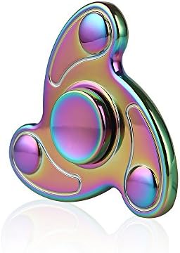 Spinner Fidget EDC ADHD Focus Toy Ultra Durable High Speed 2-5 Min Spins Precision (colorfull)