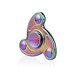 Spinner Fidget EDC ADHD Focus Toy Ultra Durable High Speed 2-5 Min Spins Precision (Colorful)