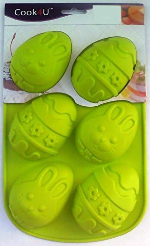 Easter Egg Silicone Cake Mold Soap chocolate Mould Candy DIY 17x27cm
