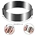Stainless Steel Adjustable Round Cake Ring Mould Mousse Mold, 6'' to 12'' MERRY BIRD