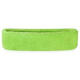 Suddora Headbands Head Sweatbands for Sports (Neon Green)