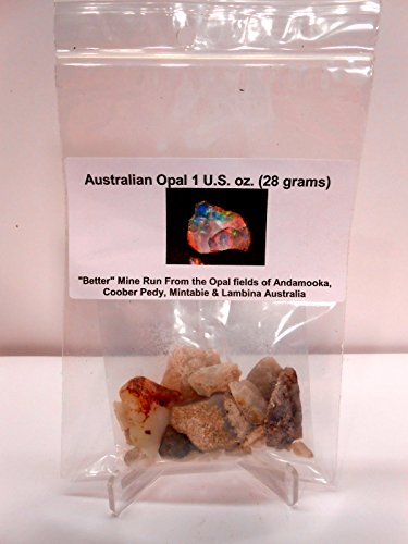 Australian Opal-"Better" Mine Run 1 oz Imported direct from Opal Fields of Andamooka, Coober Pedy, Mintabie & Lambina