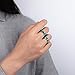 MOKANI Silicone Wedding Ring for Women, 7/4/1 Pack Bohemian Thin Rubber Band, Fashion, Colorful, Comfortable fit, Skin Safe