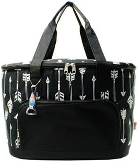 Insulated Arrow Cooler Shoulder Bag Blk
