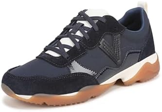 Vionic Presley Men\'s Black Performance Walking Sneakers with Silver Accents Amazon.com | Vionic Presley Walking Shoes Cobblestone Msh  main image 4