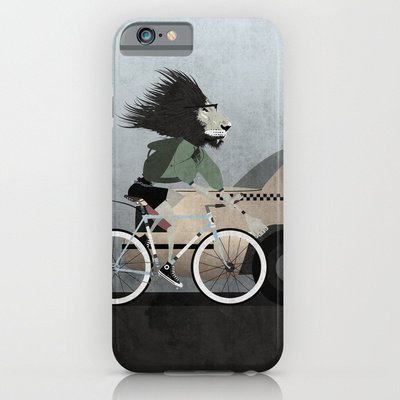 Society6 - Alleycat Races iPhone 6 Case by Wyatt Design