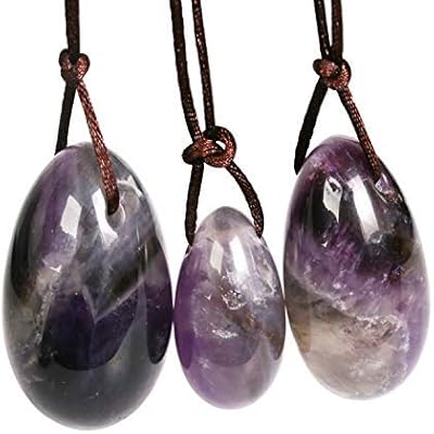 Amazon Com Yuanxi Natural Rose Crystal Quartz Drilled Yoni