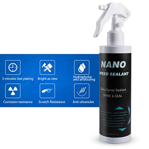 Car Ceramic Coating Spray Quick Coat Hydrophobic Polymer Paint