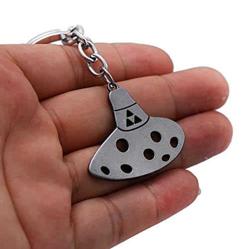 Algol - The Legend of Zelda Keychain Ocarina of Time Key Ring Holder Metal Car Chaveiro Key Chain Pendant Game Jewelry