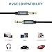 UNITEK 3.5mm Male to Male Coiled Stereo Audio Cable - 5 ft Stretched Length for Connecting Car Stereo to iPhone, iPad or Samsung, LG, HTC, Motorola, Sony Android Smart phones, tablets, Media Players