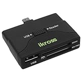 OTG / SD Memory Card Reader Adapter iKross Micro-USB 2-in-1 OTG / SD Memory Card Reader Adapter For Smartphone Tablet