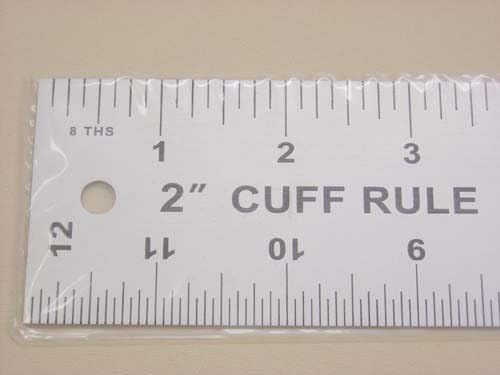 Lance Cuff Ruler 12" x 2"