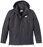 Helly Hansen Men's Waterproof Dubliner Insulated Jacket with Packable Hood for Cold Weather