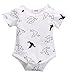 2016 Newborn Girls Boy Origamibirds Rompers Jumpsuit Short Sleeve Onesie Outfits (6-12 Months)