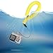 Waterproof Camera Float and Digital Camera Case(2 pack), Rukoy Universal Floating Wrist Strap and Black EVA Shock Resistant Digital Camera Bag for Sony Canon, Nikon,Panasonic,Keys and Sunglass