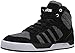 adidas Men's Raleigh mid Fashion Sneaker, Black/Black/White, 9.5 M US