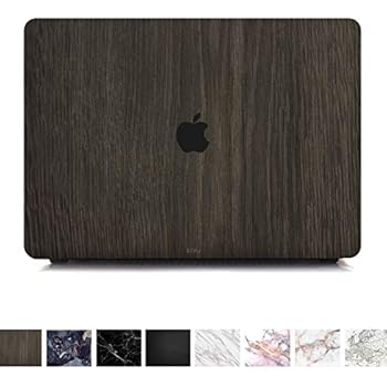 Koru Premium Dark Wood Vinyl Decal Skin Sticker Case Cover for MacBook Pro 13-inch with/Without Touch Bar (2016 & 2017 Release)