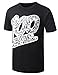 URBANCREWS Mens Hipster Hip Hop Dollar In 100 Crewneck T-Shirt BLACK XLARGE