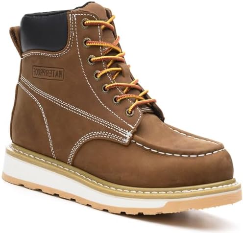 Amazon.com | AZXPROT Work Boots for Men, 6