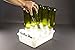 FASTFERMENT - 12-Bottle Drying Rack & Tray| Bottle Drying Tree Alternative | Dry & Store your Wine or Bomber/Belgian Bottles | 2-Stackable Racks, 1 Tray | Dishwasher Safe | Home Brewing Supplies