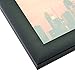 Craig Frames 1WB3BK 22 by 28-Inch Picture Frame, Smooth Wrap Finish, 1-Inch Wide, Black