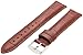 Hadley-Roma Men's MSM898RR-200 20-mm Tan Alligator Grain Leather Watch Strap