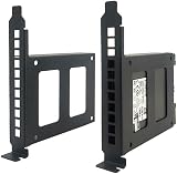 JMT Black 2.5inch IDE SATA SSD HDD PCI Slot Mounting Bracket Adapter Tray Full view 5
