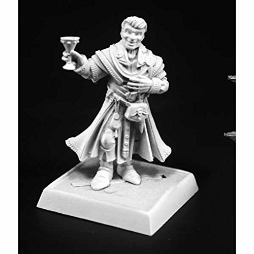 Reaper Miniatures Aric of Halvon #60204 Pathfinder D&D Unpainted Metal Figure