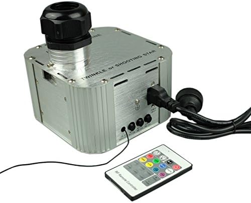 Decoration Fiber Optic Light Source 32w Led Box Wireless Rf Remote Twinkle Optical Fiber Lamp