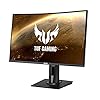 ASUS TUF Gaming VG27WQ Curved Gaming Monitor – 27 Inch WQHD (2560x1440), 165Hz, Extreme Low Motion Blur , Adaptive-sync…