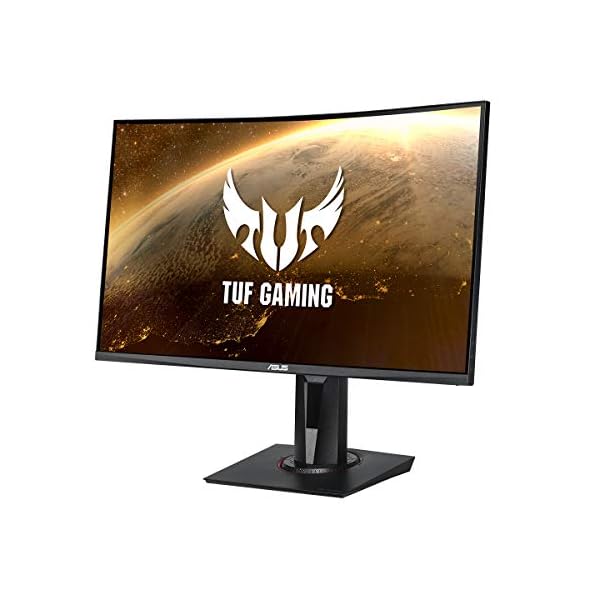 ASUS TUF Gaming VG27WQ Curved Gaming Monitor – 27 Inch WQHD (2560x1440), 165Hz, Extreme Low Motion Blur , Adaptive-sync…