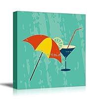 Canvas Wall Art Children's Drawing Canvas Prints Home Artwork Decoration for Children's Room,Bedroom - 12x12 inches