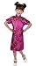 AvaCostume Girls Chinese Dragon Phoenix Qipao Cheongsam Dress Rosered 8