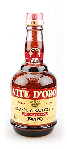 Grappa 1974 Vite d'Oro Camel Stravecchia Friulana