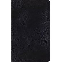 ESV Thinline Bible, Genuine Leather, Black, Red Letter Text