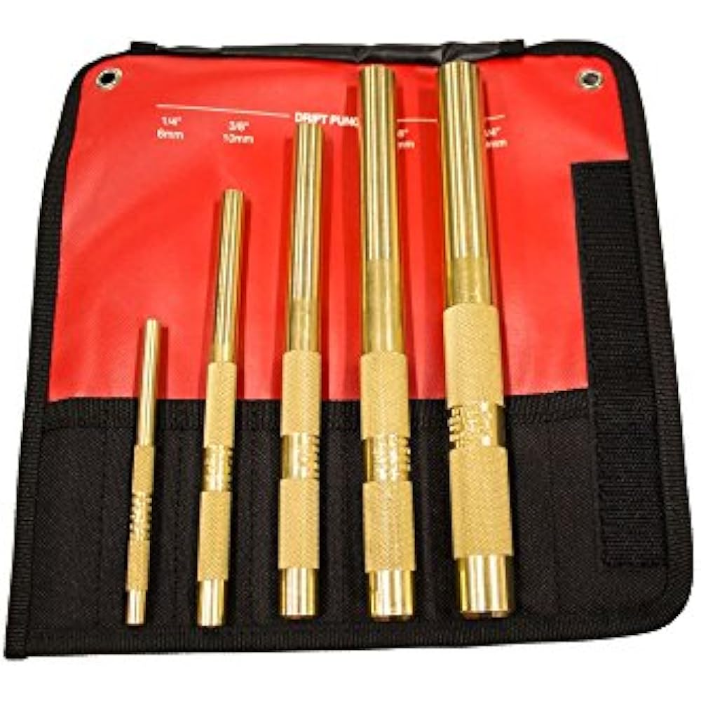 67003 Brass Drift Punch Set (5 Piece) 45256670034 eBay