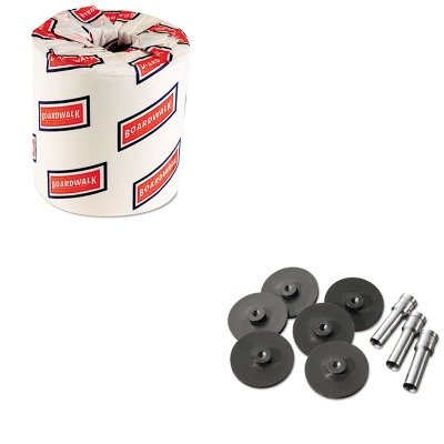 KITBWK6180SWI74857 - Value Kit - Swingline Replacement Head Punch Set (SWI74857) and White 2-Ply Toilet Tissue, 4.5quot; x 3quot; Sheet Size (BWK6180)