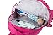 SoHo Collection, London 3 pieces Diaper BackPak Set Limited Time Offer! (Raspberry)